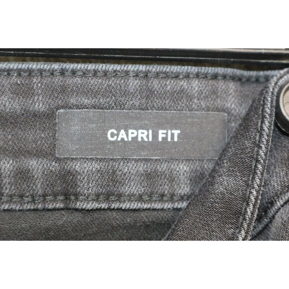 Judy Blue Capri Fit Black Denim Jeans-Size 15/32-Stretchy - Picture 7 of 13